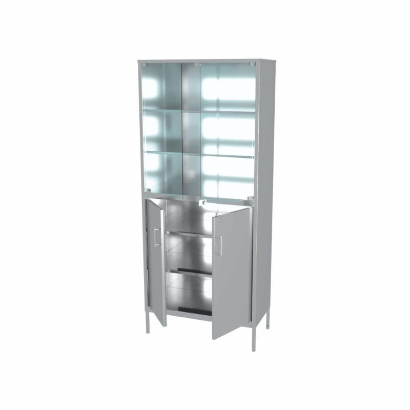 Шафа матеріальна комбінована ШМа-4 (нержавіюча сталь) (Медпромсервіс)